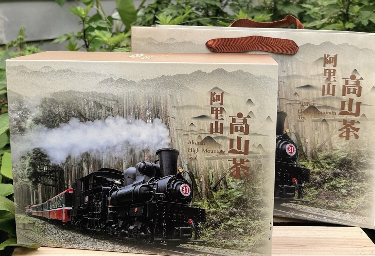 阿里山火車烏龍茶禮盒300g