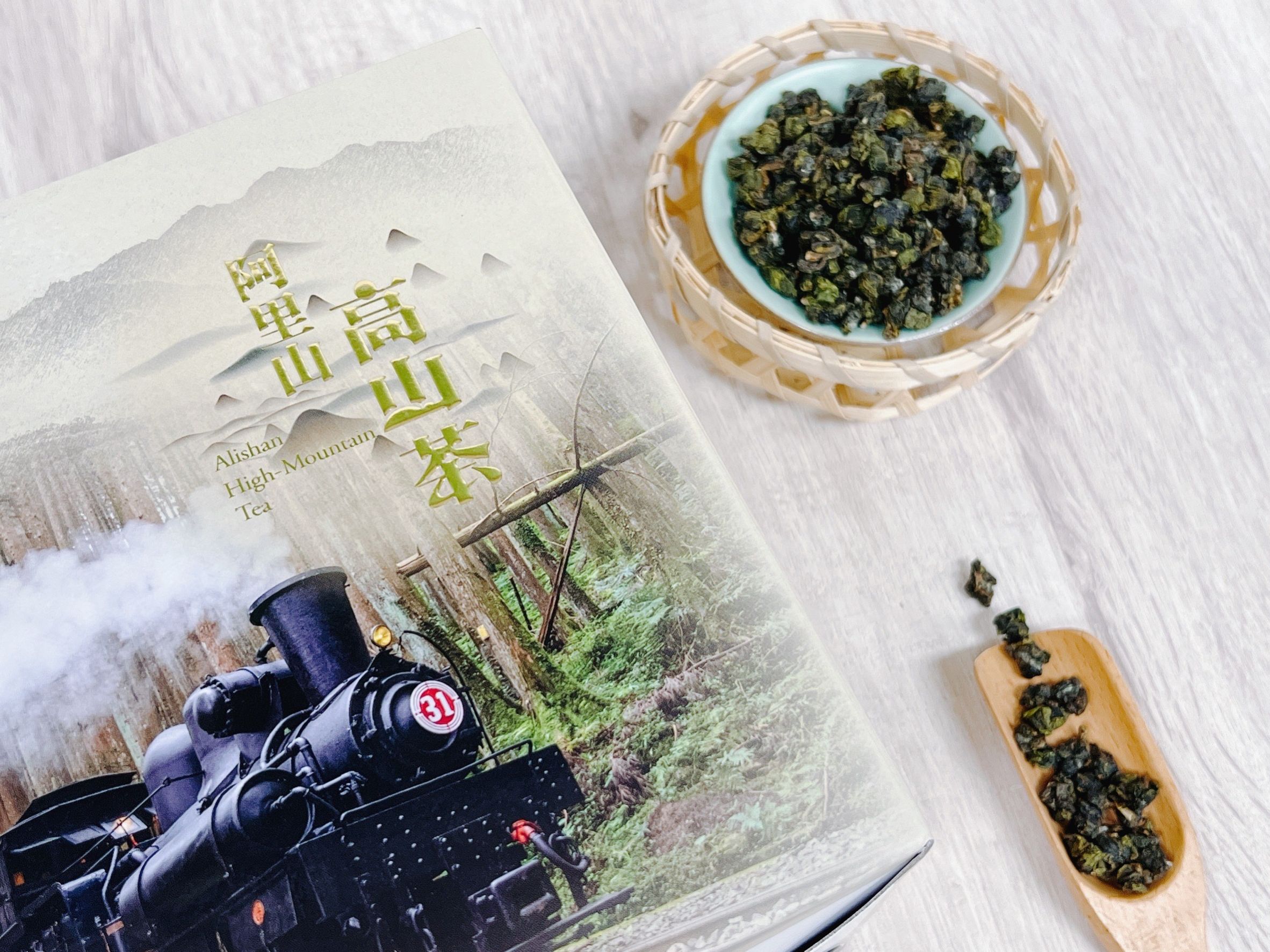 阿里山火車烏龍茶禮盒300g